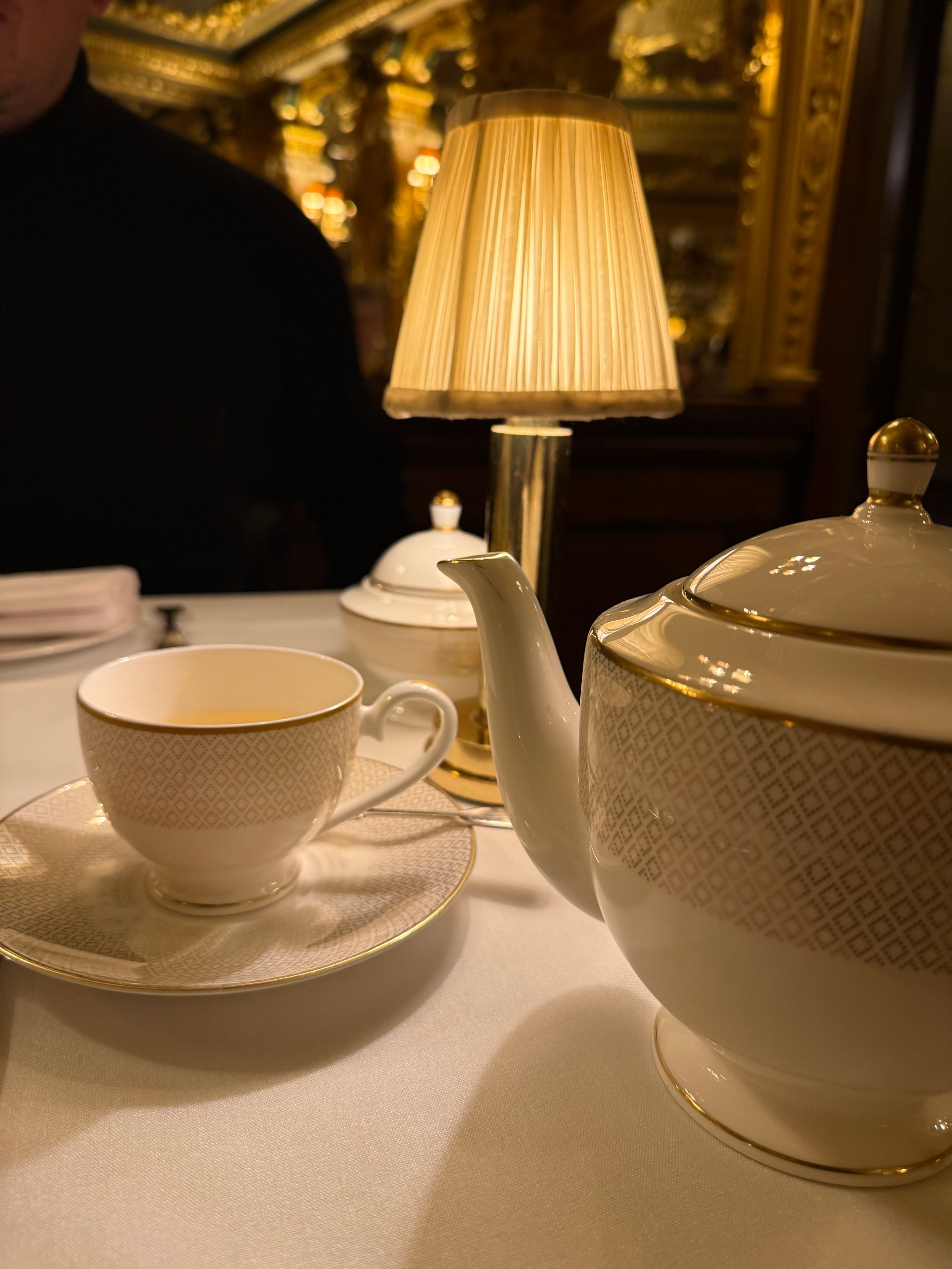 Tea selection at the Afternoon Tea